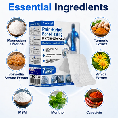 🪐Purelora® Advanced Microneedle Joint Patch Support Comfortable Movement & Daily Joint Care — Without Pills, Creams, Or Complicated Routines.