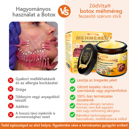 ✨ ZödVita® Méhméreg Bőr Helyreállító Krém 🔥 Természetes Öregedésgátló, Feszesíti a Bőrt, Csökkenti a Ráncokat– 50ml