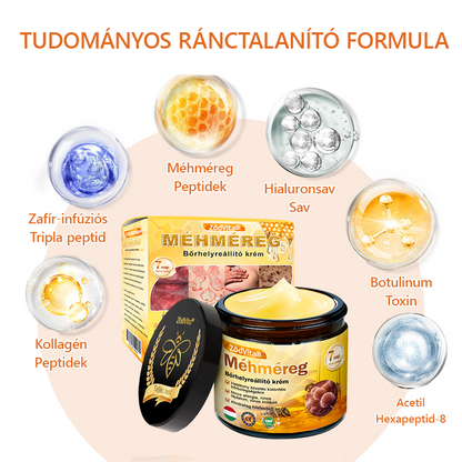 ✨ ZödVita® Méhméreg Bőr Helyreállító Krém 🔥 Természetes Öregedésgátló, Feszesíti a Bőrt, Csökkenti a Ráncokat– 50ml