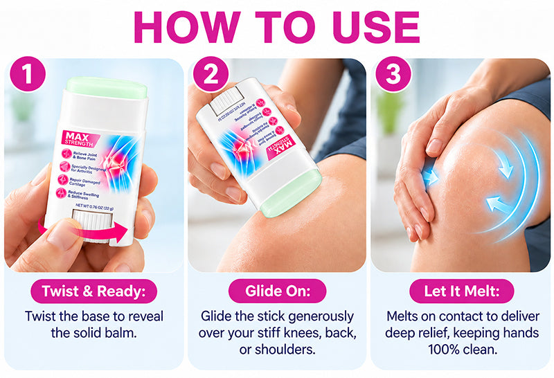 🏅✅🇦🇺 Official Store: 𝐏𝐔𝐑𝐄𝐋𝐎𝐑𝐀® Pain-Relief Bone-Healing Balm Stick(🧑‍⚕️Reducing joint swelling, pain, stiffness, redness, warmth, soreness, and joint fatigue)