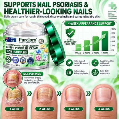 𝐎𝐟𝐟𝐢𝐜𝐢𝐚𝐥 𝐒𝐭𝐨𝐫𝐞 |💧💧 Purelora® 𝑰𝑳-𝟐𝟑𝑹 𝑨𝒏𝒕𝒂𝒈𝒐𝒏𝒊𝒔𝒕 𝑷𝒆𝒑𝒕𝒊𝒅𝒆 + 𝑰𝒏𝒅𝒊𝒓𝒖𝒃𝒊𝒏 𝟏𝟎-𝑰𝑵-𝟏 𝑷𝒔𝒐𝒓𝒊𝒂𝒔𝒊𝒔 𝑪𝒓𝒆𝒂𝒎 （𝑯𝒆𝒍𝒑𝒔 𝑹𝒆𝒅𝒖𝒄𝒆 𝑽𝒊𝒔𝒊𝒃𝒍𝒆 𝑹𝒆𝒅𝒏𝒆𝒔𝒔 & 𝑺𝒄𝒂𝒍𝒊𝒏𝒈, 𝑺𝒐𝒐𝒕𝒉𝒆 𝑫𝒓𝒚𝒏𝒆𝒔𝒔 & 𝑰𝒕𝒄𝒉𝒊𝒏𝒈, 𝑺𝒖𝒑𝒑𝒐𝒓𝒕 𝑩𝒂𝒍𝒂𝒏𝒄𝒆𝒅 𝑺𝒌𝒊𝒏-𝑪𝒆𝒍𝒍 𝑹𝒆𝒏𝒆𝒘𝒂𝒍 & 𝑯𝒆𝒍𝒑 𝑹𝒆𝒊𝒏𝒇𝒐𝒓𝒄𝒆 𝒕𝒉𝒆 𝑺𝒌𝒊𝒏 𝑩𝒂𝒓𝒓𝒊𝒆𝒓）