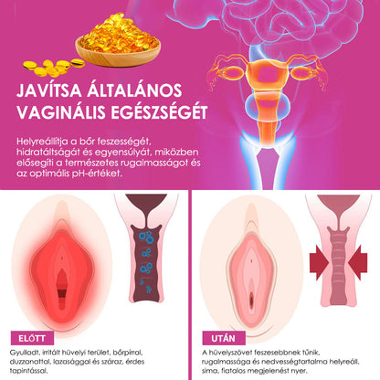 Curalona® Azonnali viszketéscsillapító és méregtelenítő, karcsúsító és feszesítő bőrregeneráló, rózsaszín és gyengéd természetes kapszulák PRO