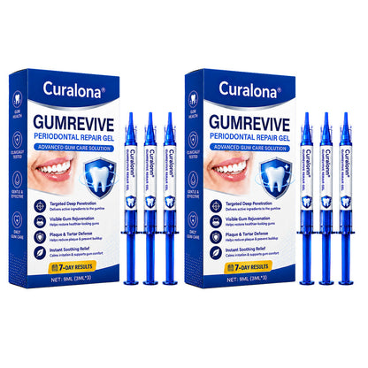 🇦🇺🦷Curalona® GumRevive Periodontal Repair Gel (For Bleeding Gums, Gum Recession & Loose Teeth)+ 🎁 FREE Gum Care Kit