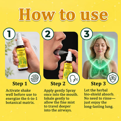 🍀🍀🐝🇦🇺 Official Store:𝐏𝐔𝐑𝐄𝐋𝐎𝐑𝐀®  6-in-1 Herbal BeePropolis Lung Cleanse Spray（👨‍⚕️Directly acts on COPD, asthma, chronic bronchitis (CB), respiratory infections, lung cancer, sinusitis, and other conditions🫁）