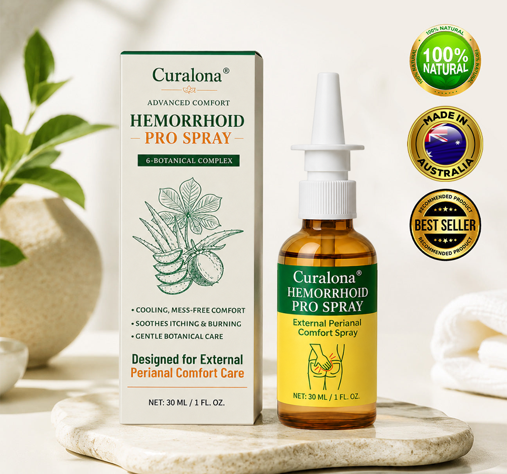 𝗖𝘂𝗿𝗮𝗹𝗼𝗻𝗮® Advanced Comfort Hemorrhoid PRO Spray