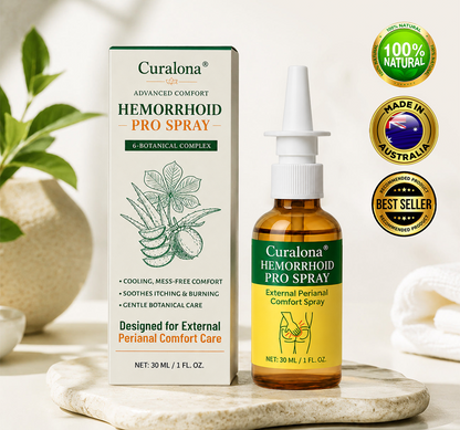 𝗖𝘂𝗿𝗮𝗹𝗼𝗻𝗮® Advanced Comfort Hemorrhoid PRO Spray