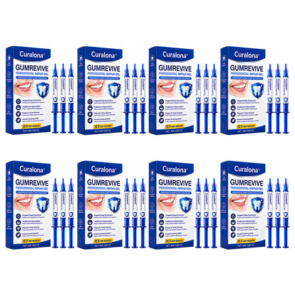 🇦🇺🦷Curalona® GumRevive Periodontal Repair Gel (For Bleeding Gums, Gum Recession & Loose Teeth)+ 🎁 FREE Gum Care Kit
