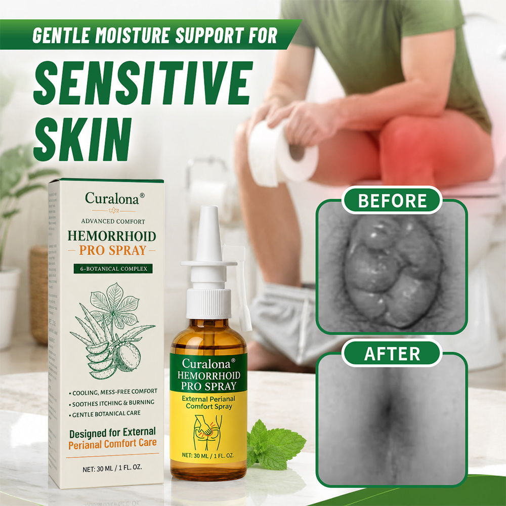 𝗖𝘂𝗿𝗮𝗹𝗼𝗻𝗮® Advanced Comfort Hemorrhoid PRO Spray