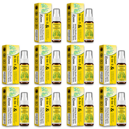 🍀🍀🐝🇦🇺 Official Store:𝐏𝐔𝐑𝐄𝐋𝐎𝐑𝐀®  6-in-1 Herbal BeePropolis Lung Cleanse Spray（👨‍⚕️Directly acts on COPD, asthma, chronic bronchitis (CB), respiratory infections, lung cancer, sinusitis, and other conditions🫁）