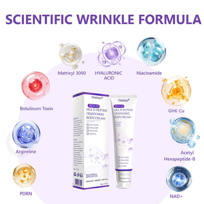 Purelora® 🍅PDRN Multi-Peptide Massaging Body Roller Cream- Anti-aging, Hydrating, Skin Firming & Lifting, Skin Repair, Even Tone, Acne and Dark Spot Treatment, Wart and Mole Removal, and Psoriasis Relief.