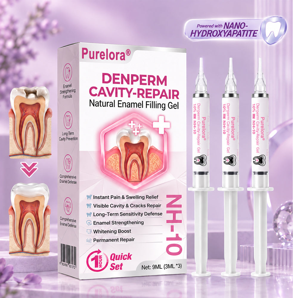 ✨𝐏𝐔𝐑𝐄𝐋𝐎𝐑𝐀® Natural Enamel Care Dental Gel