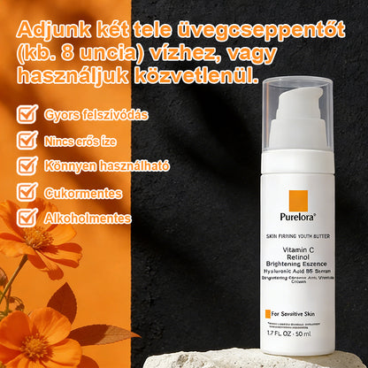 Purelora® Őssejt Kivonatú EGF és Rézpeptid Revitalizáló Esszencia Krém (mélyen aktiválja a bőr belső regenerációját, feszesebbé és simábbá varázsolja a bőrt)