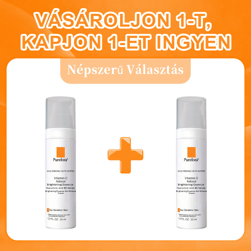 Purelora® Őssejt Kivonatú EGF és Rézpeptid Revitalizáló Esszencia Krém (mélyen aktiválja a bőr belső regenerációját, feszesebbé és simábbá varázsolja a bőrt)