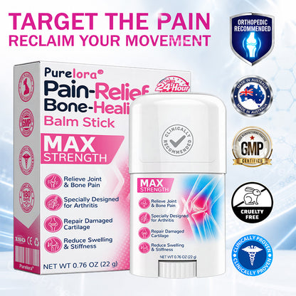 🏅✅🇦🇺 Official Store: 𝐏𝐔𝐑𝐄𝐋𝐎𝐑𝐀® Pain-Relief Bone-Healing Balm Stick(🧑‍⚕️Reducing joint swelling, pain, stiffness, redness, warmth, soreness, and joint fatigue)