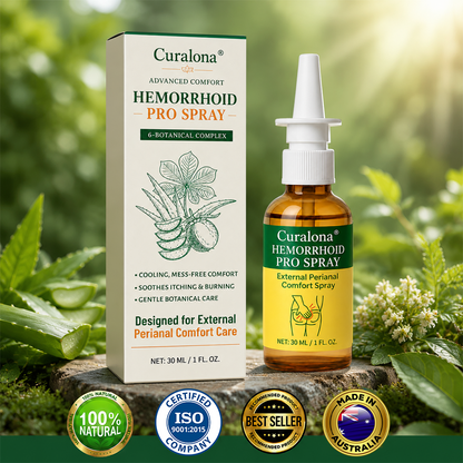 𝗖𝘂𝗿𝗮𝗹𝗼𝗻𝗮® Advanced Comfort Hemorrhoid PRO Spray
