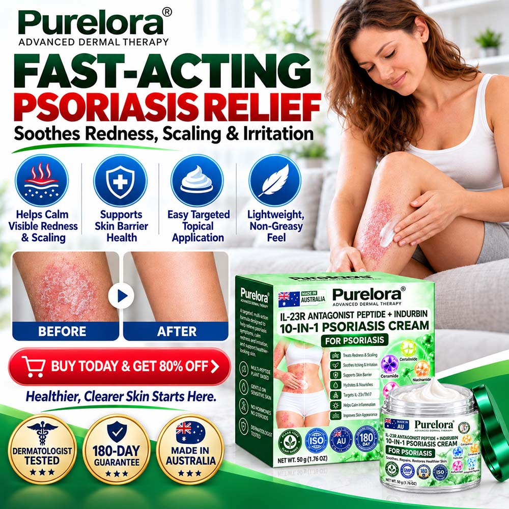 𝐎𝐟𝐟𝐢𝐜𝐢𝐚𝐥 𝐒𝐭𝐨𝐫𝐞 |💧💧 Purelora® 𝑰𝑳-𝟐𝟑𝑹 𝑨𝒏𝒕𝒂𝒈𝒐𝒏𝒊𝒔𝒕 𝑷𝒆𝒑𝒕𝒊𝒅𝒆 + 𝑰𝒏𝒅𝒊𝒓𝒖𝒃𝒊𝒏 𝟏𝟎-𝑰𝑵-𝟏 𝑷𝒔𝒐𝒓𝒊𝒂𝒔𝒊𝒔 𝑪𝒓𝒆𝒂𝒎 （𝑯𝒆𝒍𝒑𝒔 𝑹𝒆𝒅𝒖𝒄𝒆 𝑽𝒊𝒔𝒊𝒃𝒍𝒆 𝑹𝒆𝒅𝒏𝒆𝒔𝒔 & 𝑺𝒄𝒂𝒍𝒊𝒏𝒈, 𝑺𝒐𝒐𝒕𝒉𝒆 𝑫𝒓𝒚𝒏𝒆𝒔𝒔 & 𝑰𝒕𝒄𝒉𝒊𝒏𝒈, 𝑺𝒖𝒑𝒑𝒐𝒓𝒕 𝑩𝒂𝒍𝒂𝒏𝒄𝒆𝒅 𝑺𝒌𝒊𝒏-𝑪𝒆𝒍𝒍 𝑹𝒆𝒏𝒆𝒘𝒂𝒍 & 𝑯𝒆𝒍𝒑 𝑹𝒆𝒊𝒏𝒇𝒐𝒓𝒄𝒆 𝒕𝒉𝒆 𝑺𝒌𝒊𝒏 𝑩𝒂𝒓𝒓𝒊𝒆𝒓）
