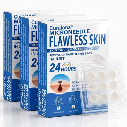 👩‍⚕️🍃 𝐎𝐟𝐟𝐢𝐜𝐢𝐚𝐥 𝐒𝐭𝐨𝐫𝐞 | Curalona® 🌿 𝐁𝐨𝐭𝐚𝐧𝐢𝐜𝐚𝐥 𝐌𝐢𝐜𝐫𝐨𝐧𝐞𝐞𝐝𝐥𝐞 𝐇𝐲𝐝𝐫𝐨𝐜𝐨𝐥𝐥𝐨𝐢𝐝 𝐏𝐚𝐭𝐜𝐡 (𝐅𝐨𝐫 𝐒𝐤𝐢𝐧 𝐓𝐚𝐠𝐬, 𝐒𝐦𝐚𝐥𝐥 𝐒𝐤𝐢𝐧 𝐆𝐫𝐨𝐰𝐭𝐡𝐬, 𝐖𝐚𝐫𝐭𝐬, 𝐌𝐨𝐥𝐞𝐬, 𝐀𝐠𝐞 𝐒𝐩𝐨𝐭𝐬 & 𝐏𝐢𝐠𝐦𝐞𝐧𝐭𝐚𝐭𝐢𝐨𝐧 𝐂𝐨𝐧𝐜𝐞𝐫𝐧𝐬)