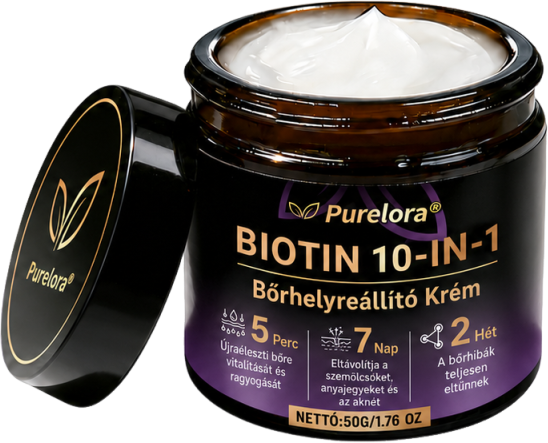 Magyarországról készült és szállított 🍁 Purelora® Biotin Bőrjavító Krém (10 az 1-ben Formula) — Az ajánlat utolsó napja: 25% kedvezmény.