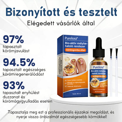Purelora®Bioaktív Mélyen Behatoló Rendszer Körömgomba Ellen