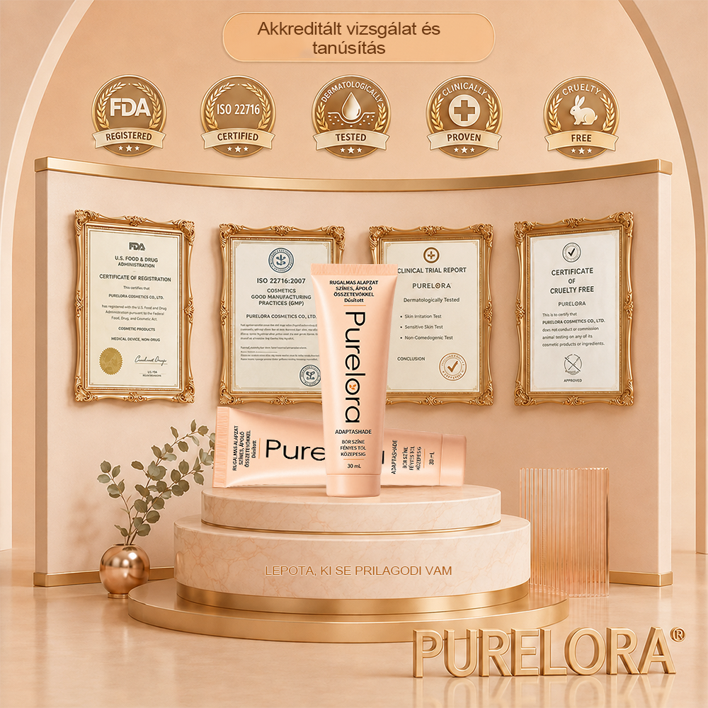 💖【Hivatalos áruház】PURELORA® AdaptaShade alapozó ——Bőrápoló hatású, színadaptáló alapozó