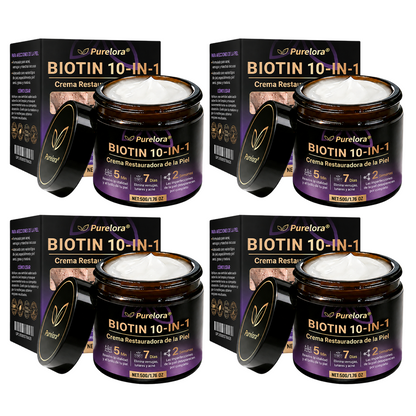 Magyarországról készült és szállított 🍁 Purelora® Biotin Bőrjavító Krém (10 az 1-ben Formula) — Az ajánlat utolsó napja: 25% kedvezmény.