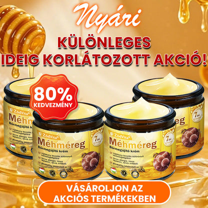✨ ZödVita® Méhméreg Bőr Helyreállító Krém 🔥 Természetes Öregedésgátló, Feszesíti a Bőrt, Csökkenti a Ráncokat– 50ml