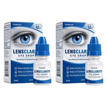 👨‍⚕️𝐏𝐔𝐑𝐄𝐋𝐎𝐑𝐀® LensClarity Eye Drops✅For dry eyes, blurry vision & presbyopia 💦