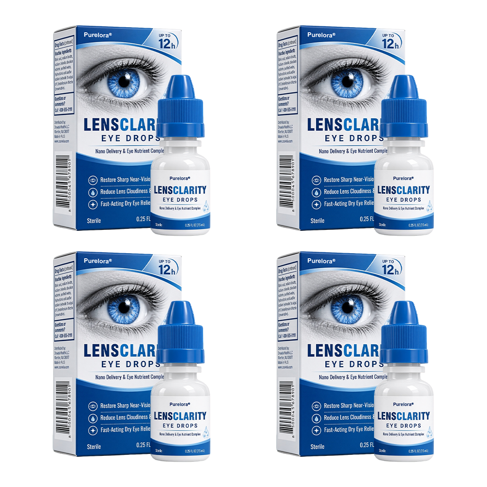 👨‍⚕️𝐏𝐔𝐑𝐄𝐋𝐎𝐑𝐀® LensClarity Eye Drops✅For dry eyes, blurry vision & presbyopia 💦