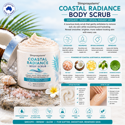 Slimprosystems® Coastal Radiance Body Scrub