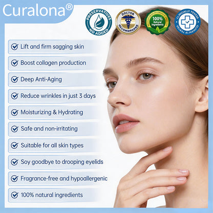 🥈🧡🧶Curalona® Botox & PDRN Anti-Wrinkle Shot – Lift & Firming Cream
