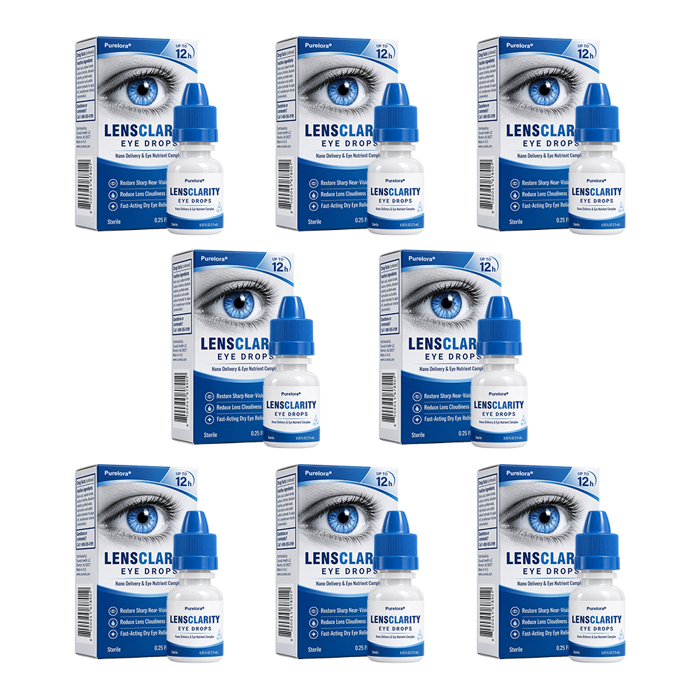 👨‍⚕️𝐏𝐔𝐑𝐄𝐋𝐎𝐑𝐀® LensClarity Eye Drops✅For dry eyes, blurry vision & presbyopia 💦