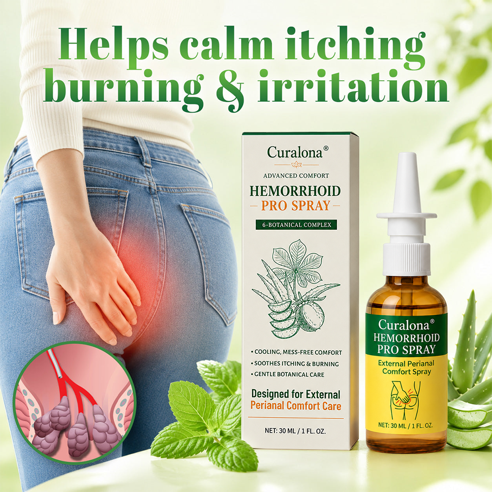 𝗖𝘂𝗿𝗮𝗹𝗼𝗻𝗮® Advanced Comfort Hemorrhoid PRO Spray