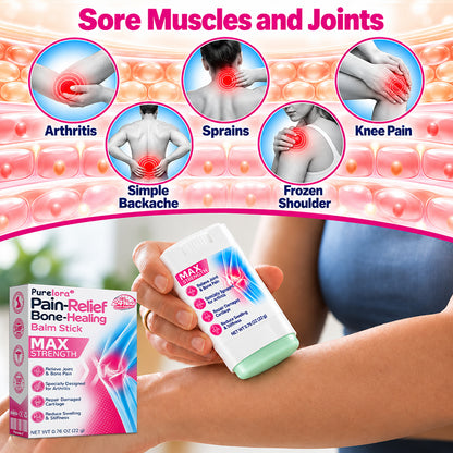 🏅✅🇦🇺 Official Store: 𝐏𝐔𝐑𝐄𝐋𝐎𝐑𝐀® Pain-Relief Bone-Healing Balm Stick(🧑‍⚕️Reducing joint swelling, pain, stiffness, redness, warmth, soreness, and joint fatigue)